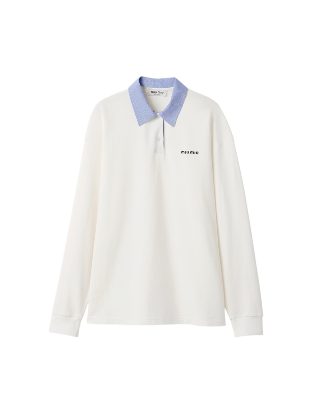 Miu Miu Cotton piqué polo shirt It36